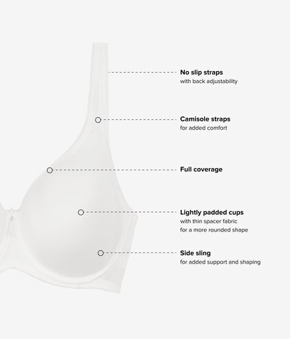 Wacoal Premium - Basic Beauty Spacer Underwire T-Shirt Bra - Ivory