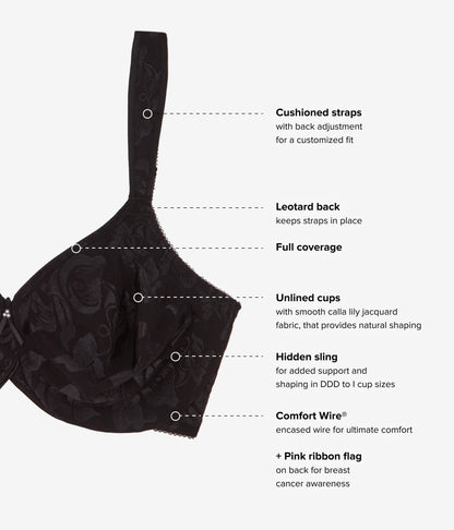 Wacoal Value - Awareness Underwire Bra - Black