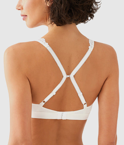 Wacoal Trusted - Embrace Lace® Wire Free Bralette - Delicious White