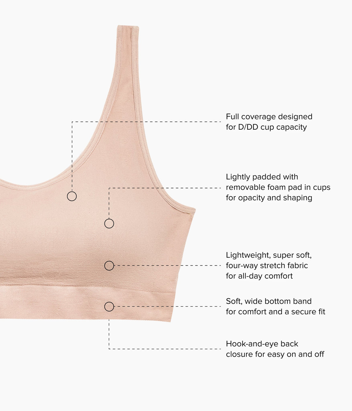 Wacoal Best Seller - Feeling Flexible Bralette - Roebuck