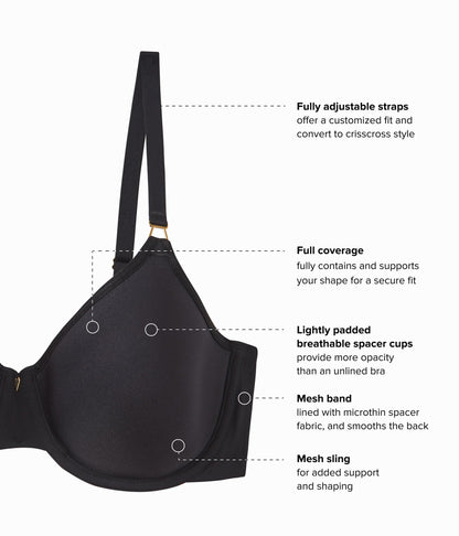Wacoal Value - Simply Done T-Shirt Bra - Black