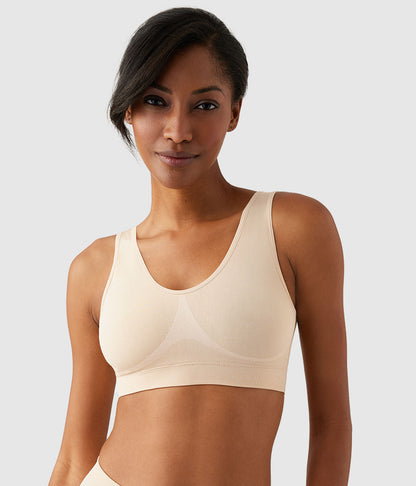 Wacoal Trusted - B-Smooth® Wire Free Bralette - Sand