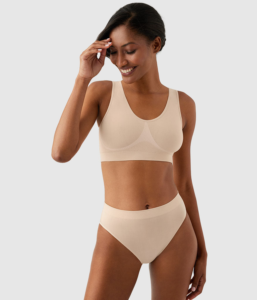 Wacoal Trusted - B-Smooth® Wire Free Bralette - Sand