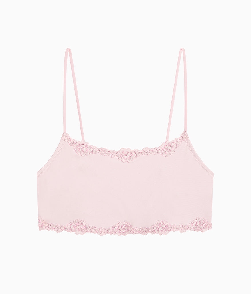 Wacoal Sale - Future Foundation with Lace Bralette - Rose Smoke