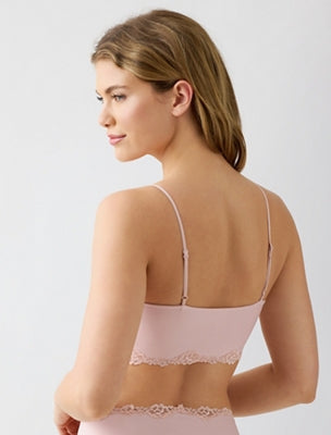 Wacoal Sale - Future Foundation with Lace Bralette - Rose Smoke