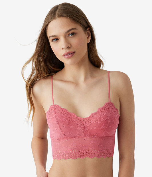 Wacoal Hot Sale - Inspired Eyelet Bralette - Slate Rose