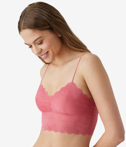 Wacoal Hot Sale - Inspired Eyelet Bralette - Slate Rose