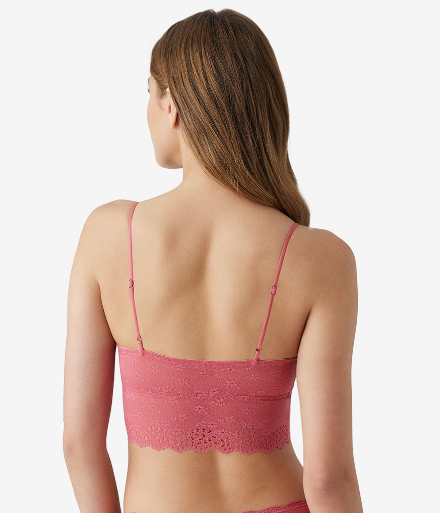 Wacoal Hot Sale - Inspired Eyelet Bralette - Slate Rose