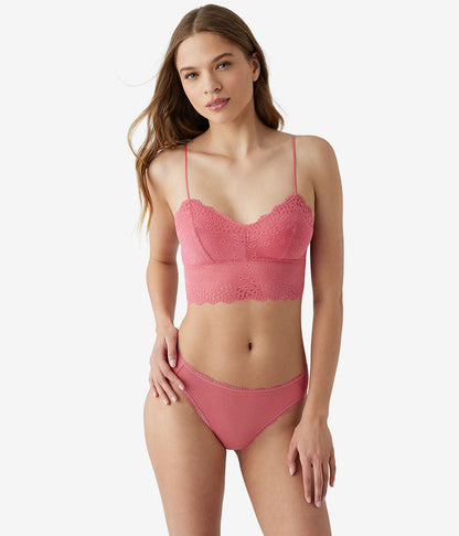 Wacoal Hot Sale - Inspired Eyelet Bralette - Slate Rose