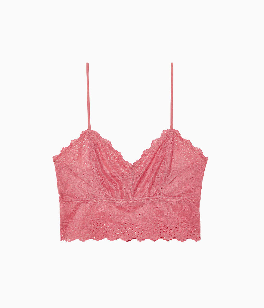 Wacoal Hot Sale - Inspired Eyelet Bralette - Slate Rose