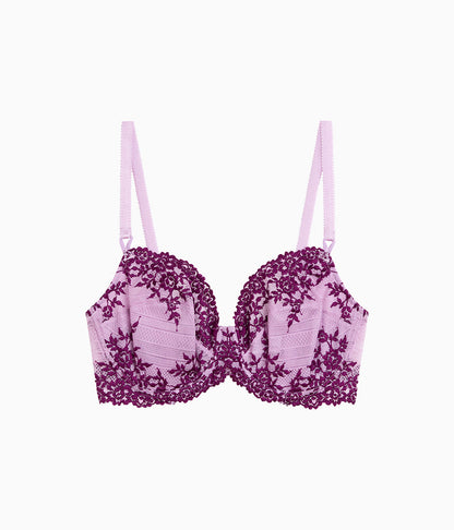 Wacoal Featured - Embrace Lace® Underwire Bra - Lavender Sage/Dark Purple