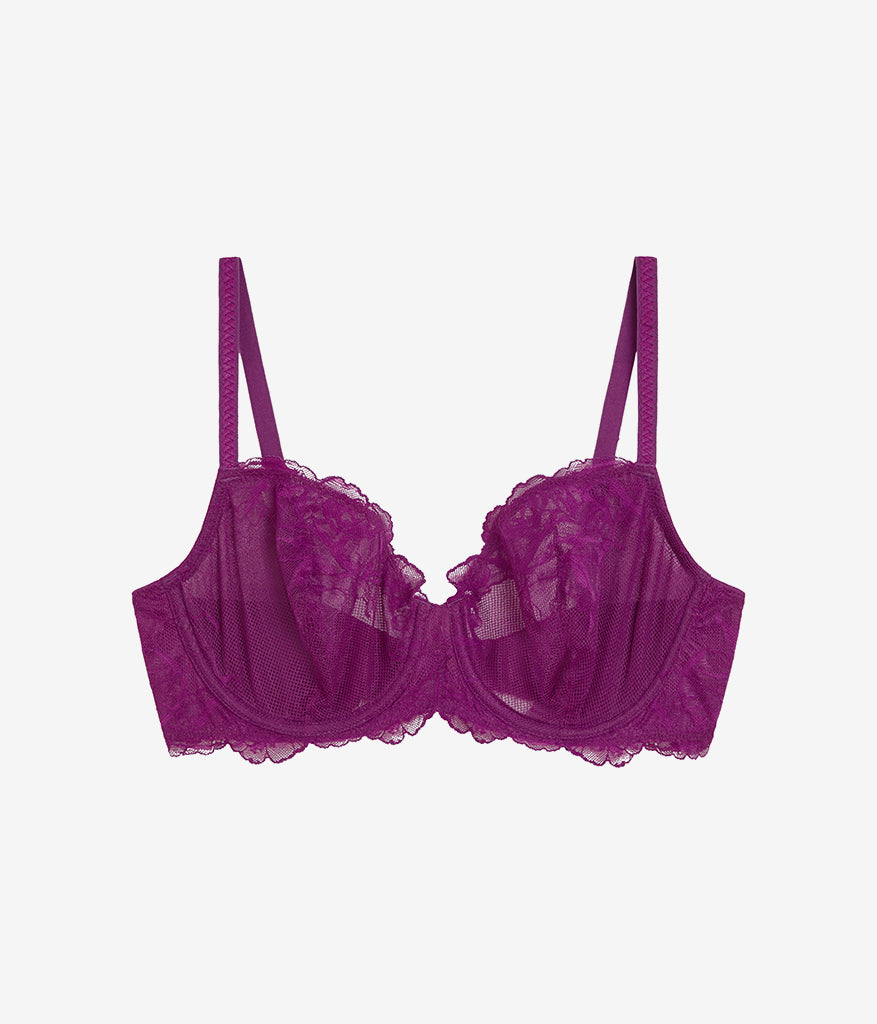 Wacoal Classic - Vivid Attraction Underwire Bra - Dark Purple