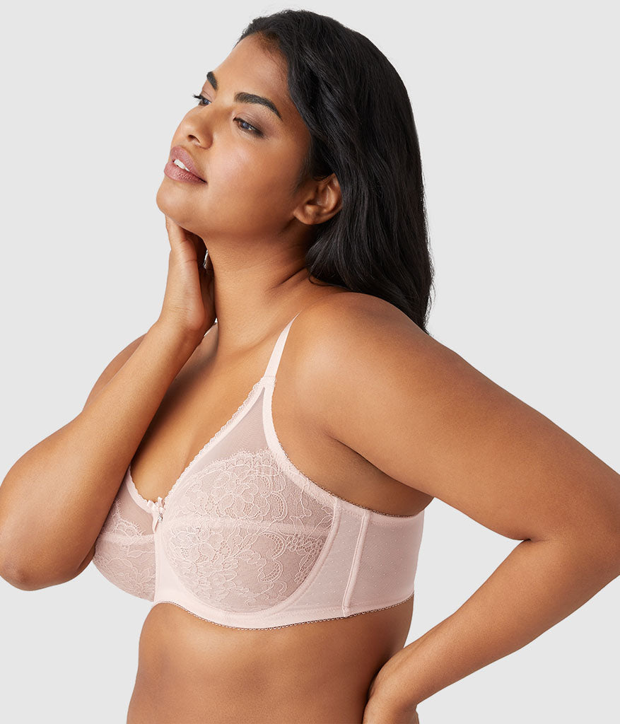 Wacoal Special Offer - Retro Chic Full Figure Underwire Bra - Rose Dust
