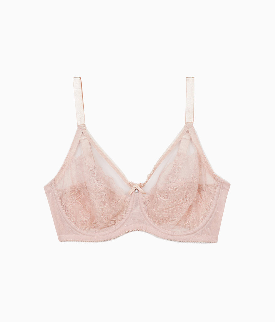 Wacoal Special Offer - Retro Chic Full Figure Underwire Bra - Rose Dust