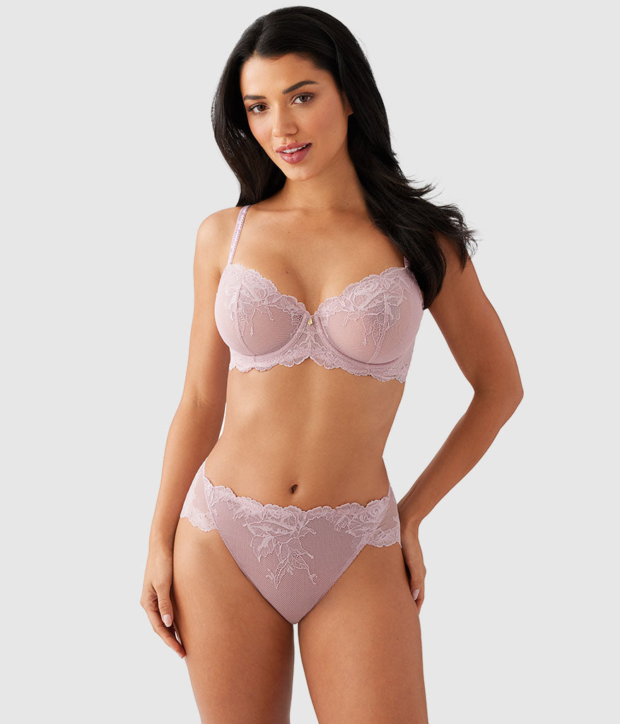 Wacoal Discount - Vivid Attraction Underwire Bra - Woodrose
