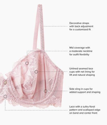 Wacoal Discount - Vivid Attraction Underwire Bra - Woodrose