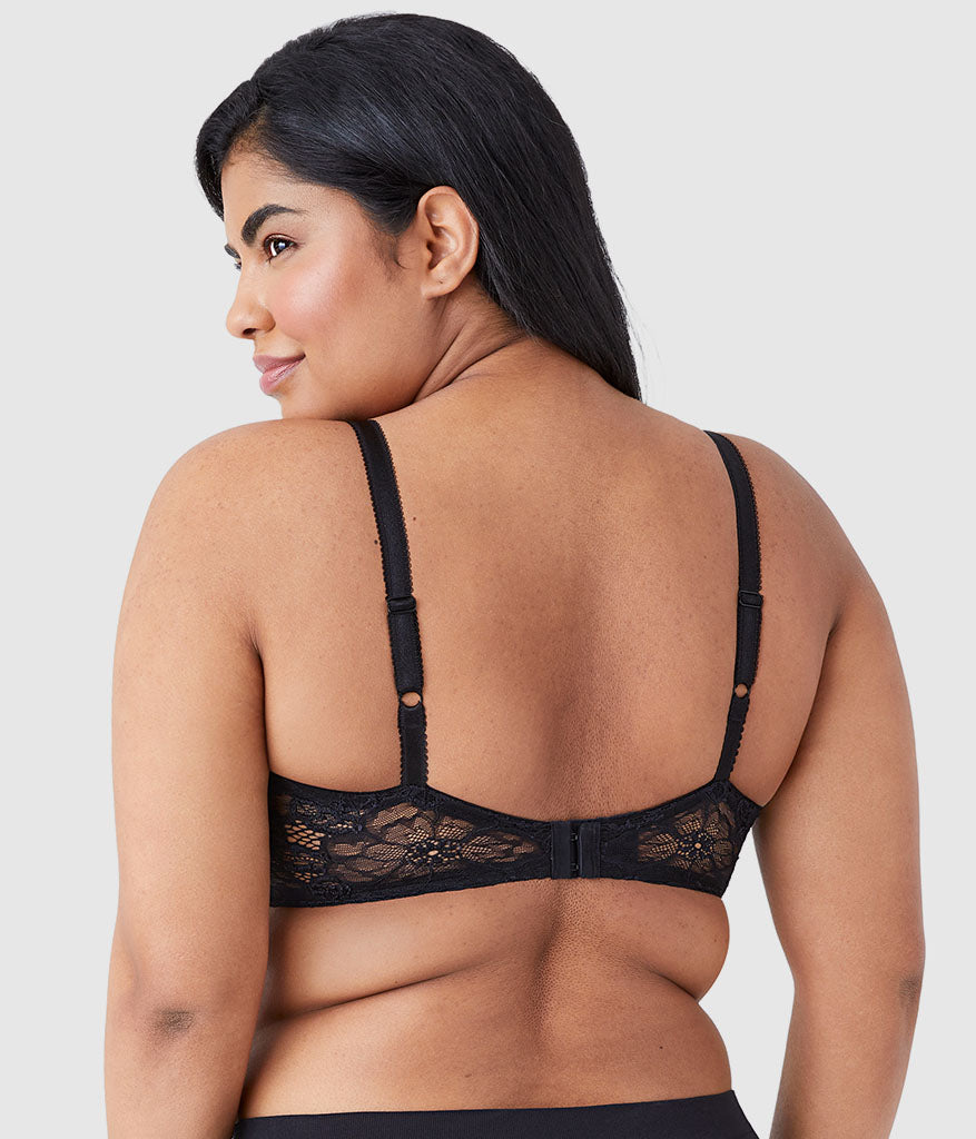 Wacoal Classic - French Garden Seamless Underwire T-Shirt Bra - Black