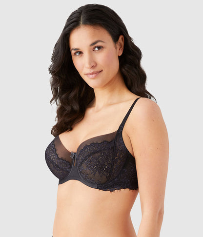 Wacoal Value - Center Stage Underwire Bra - Black/Graphite