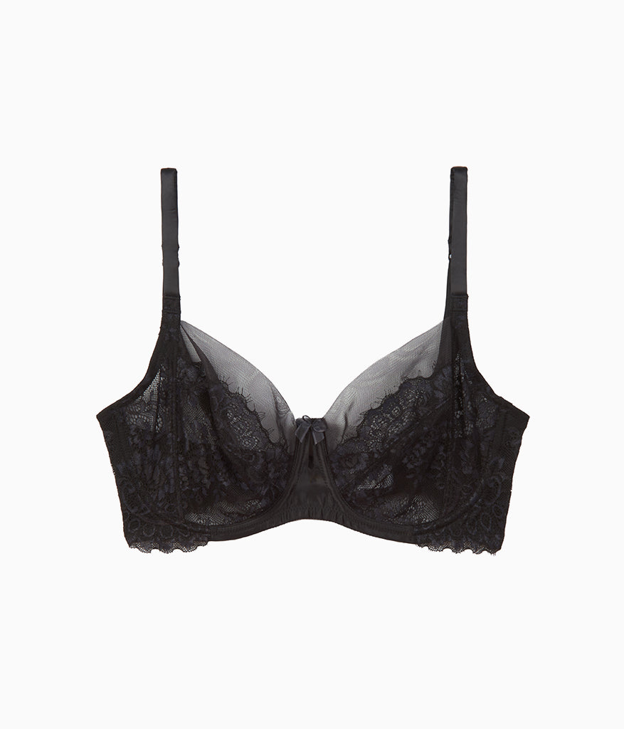 Wacoal Value - Center Stage Underwire Bra - Black/Graphite