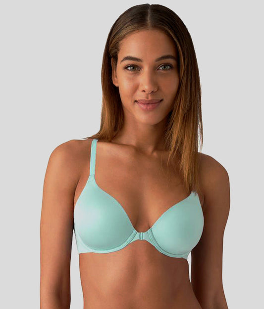 Wacoal Essential - Future Foundation Front Close Racerback Bra - Moonlight Jade