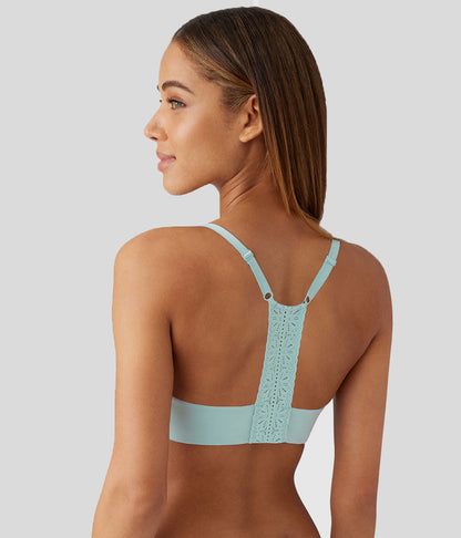 Wacoal Essential - Future Foundation Front Close Racerback Bra - Moonlight Jade