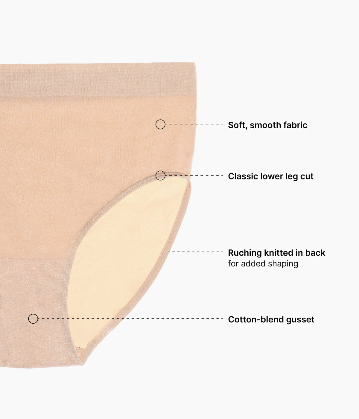 Wacoal Deals - B-Smooth® Seamless Brief - Sand