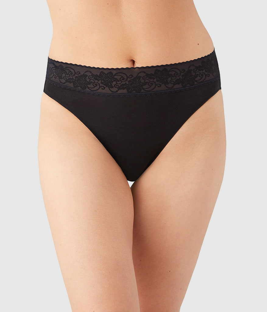 Wacoal Smart Buy - Comfort Touch Hi-Cut - Black