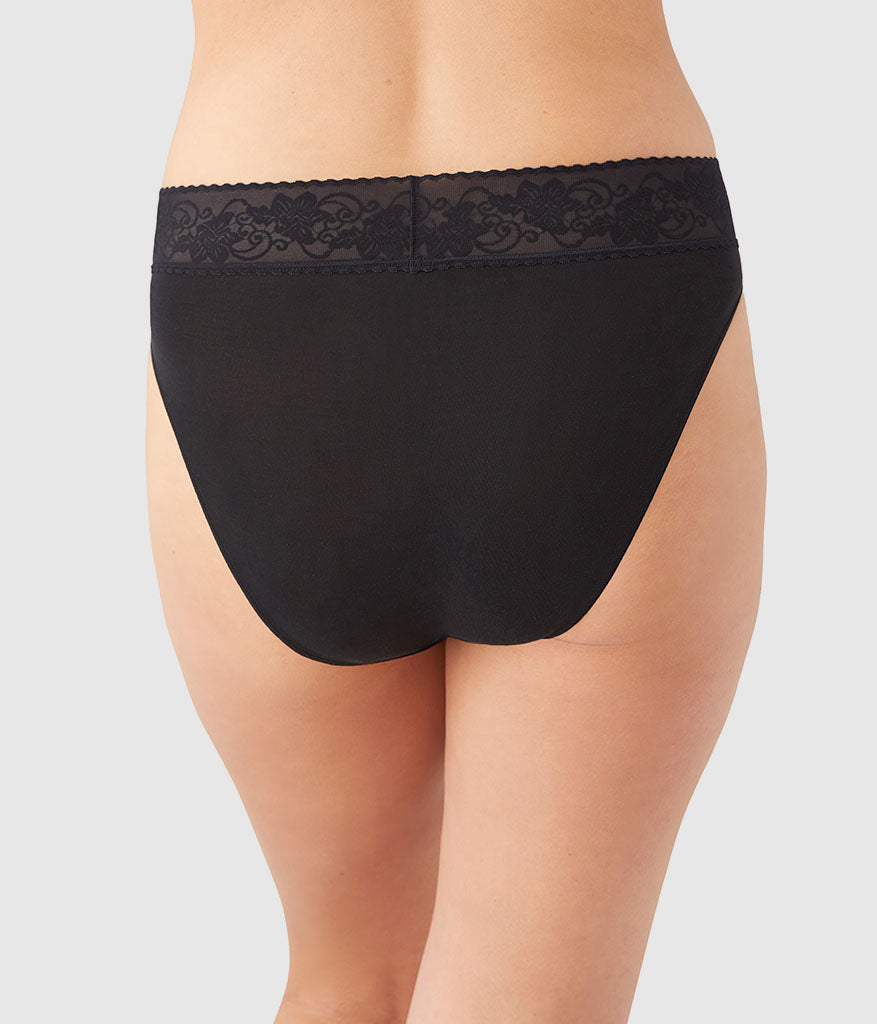 Wacoal Smart Buy - Comfort Touch Hi-Cut - Black
