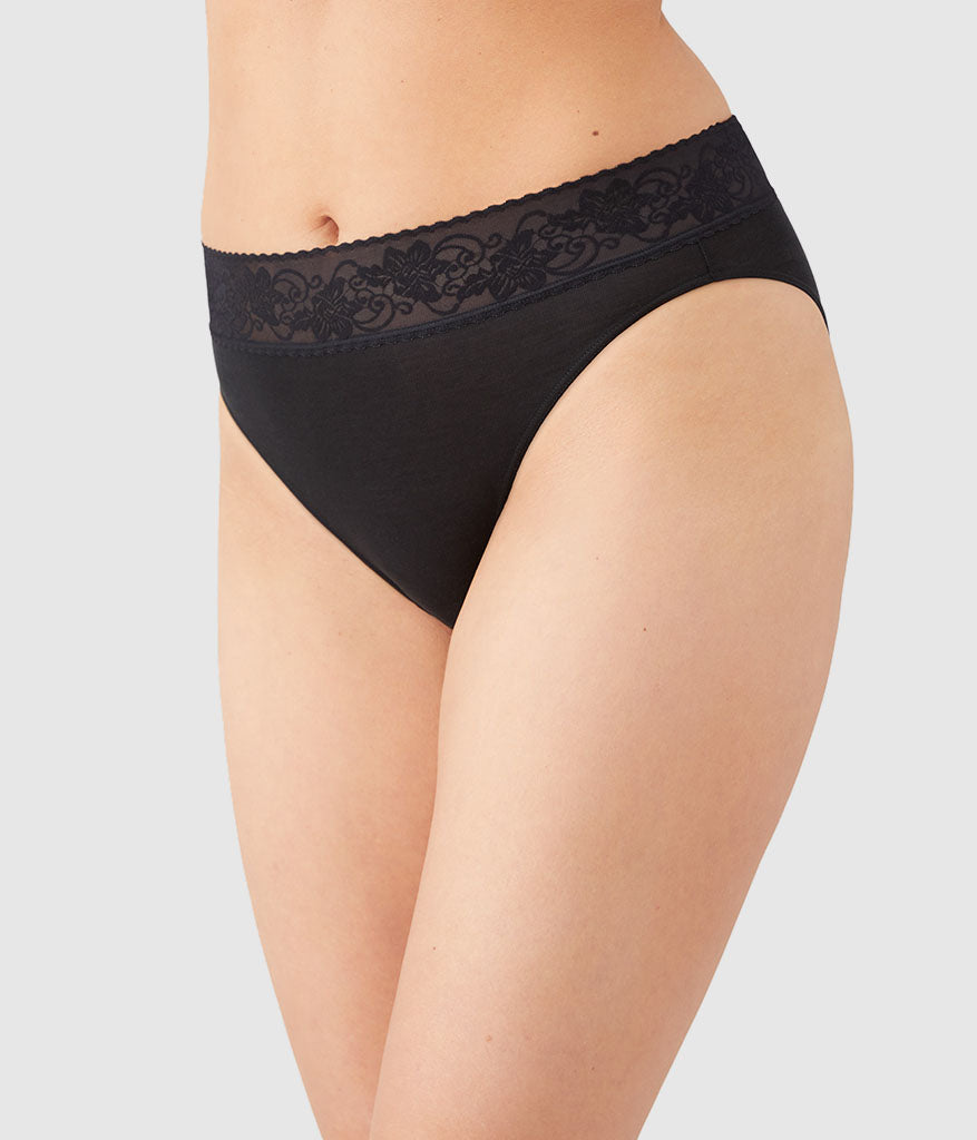Wacoal Smart Buy - Comfort Touch Hi-Cut - Black