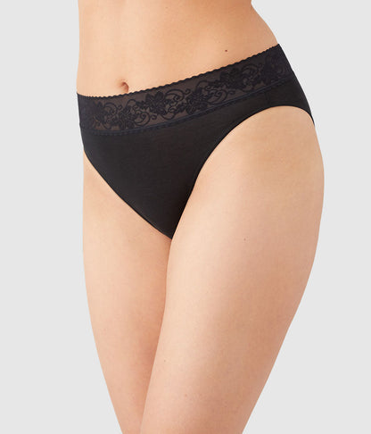 Wacoal Smart Buy - Comfort Touch Hi-Cut - Black