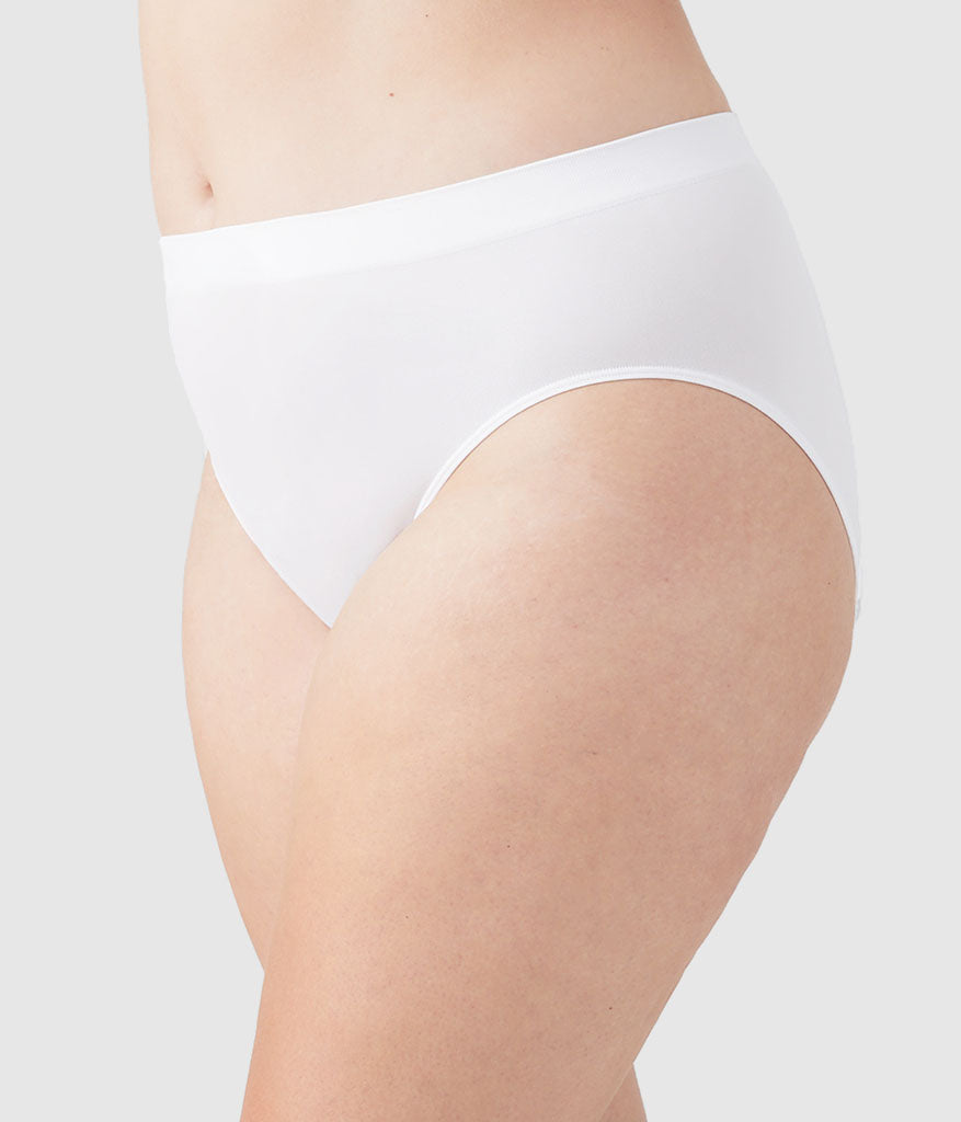 Wacoal Hot Sale - B-Smooth® Seamless Hi-Cut - White