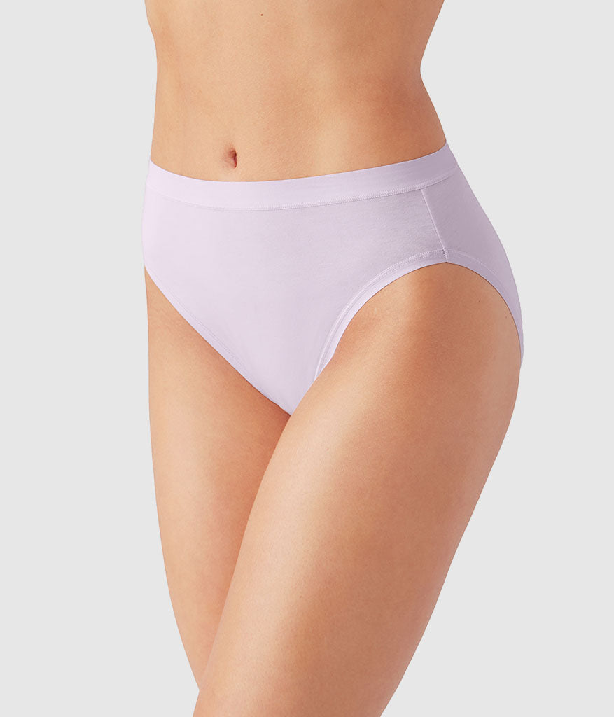 Wacoal Great Value - Understated Cotton Hi-Cut - Orchid Hush