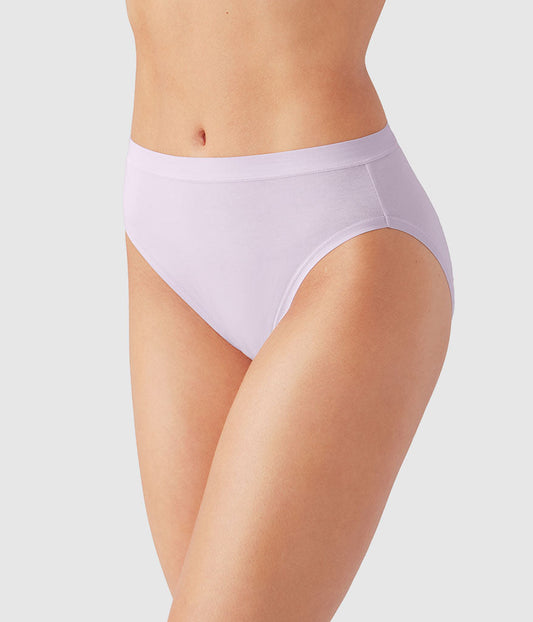 Wacoal Great Value - Understated Cotton Hi-Cut - Orchid Hush