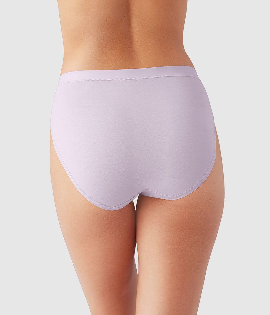 Wacoal Great Value - Understated Cotton Hi-Cut - Orchid Hush