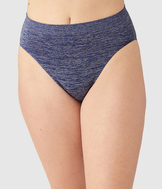 Wacoal Exclusive - B-Smooth® Seamless Hi-Cut - Patriot Blue Heather