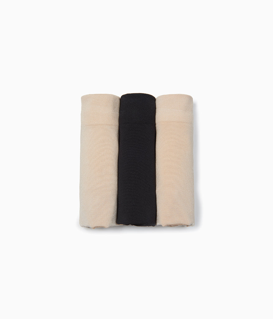 Wacoal Premium - B-Smooth® Packaged Hi-Cut - Sand/Sand/Black