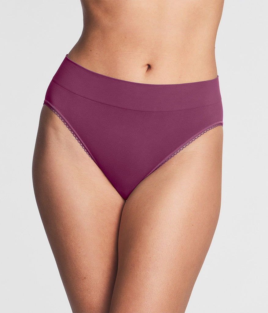 Wacoal Best Price - Feeling Flexible Hi Cut - Raspberry Coulis