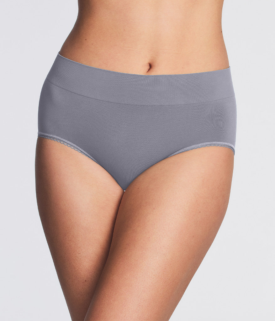 Wacoal Value - Feeling Flexible Brief - Dapple Gray