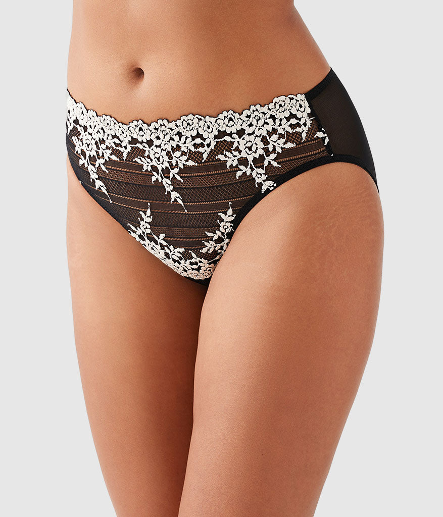 Wacoal Everyday - Embrace Lace® Hi-Cut - Black