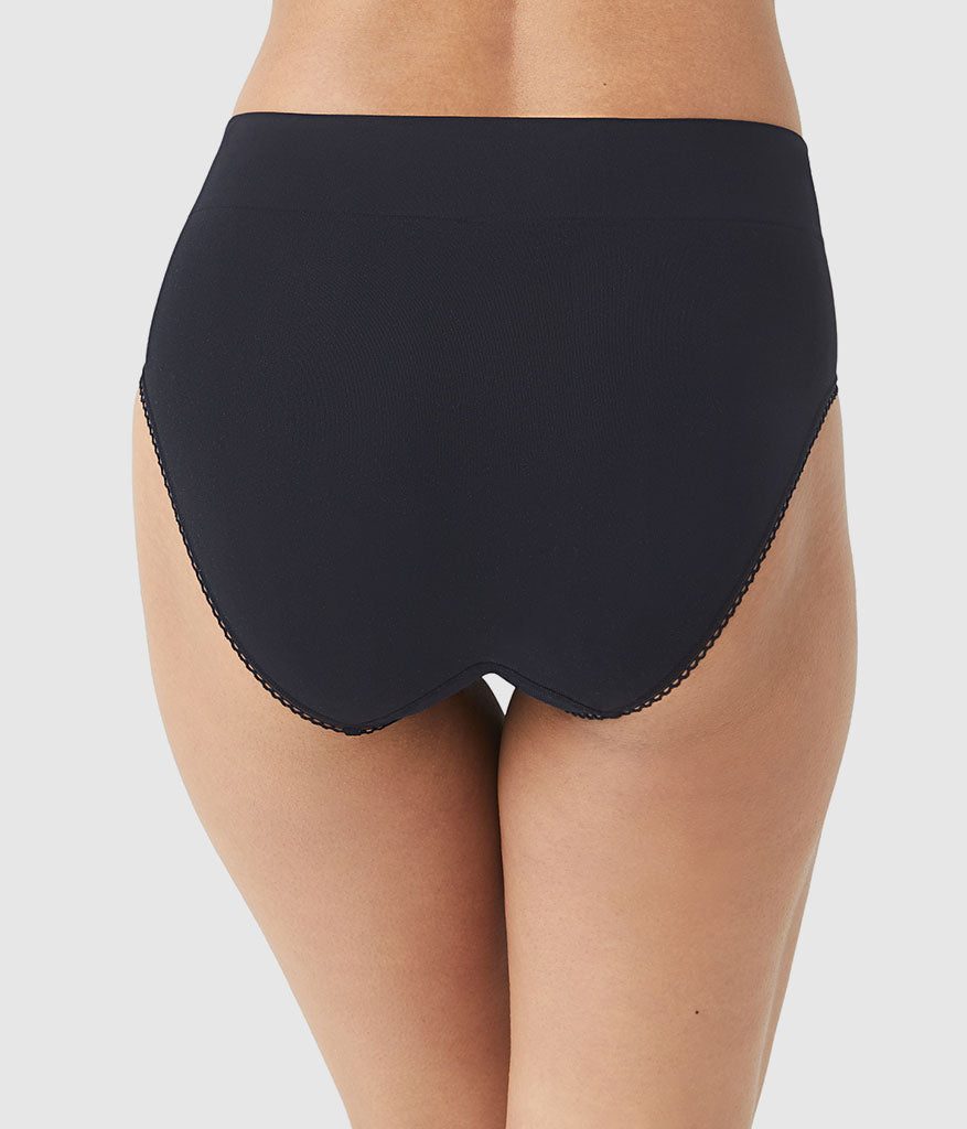 Wacoal Smart Buy - Feeling Flexible Hi-Cut - Black