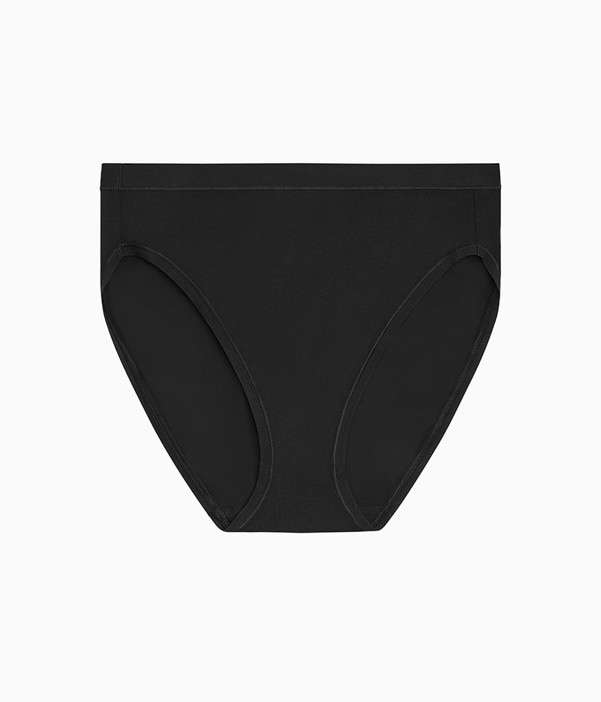 Wacoal Popular - Understated Cotton Hi-Cut - Black