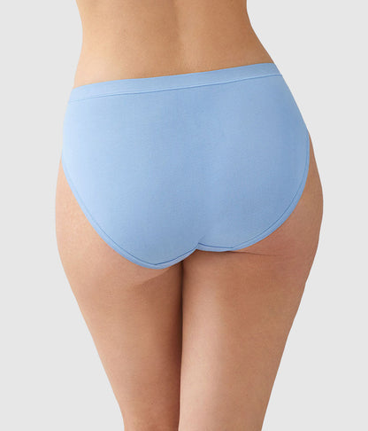 Wacoal Trusted - Understated Cotton Hi-Cut - Bel Air Blue