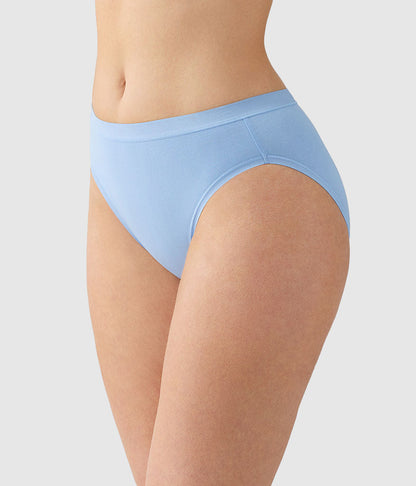 Wacoal Trusted - Understated Cotton Hi-Cut - Bel Air Blue