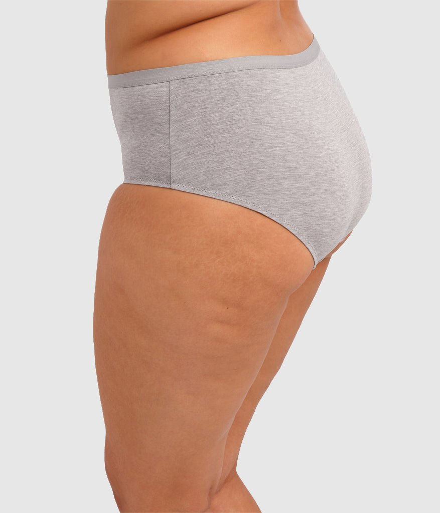 Wacoal Top Pick - Downtime Brief - Grey Marl