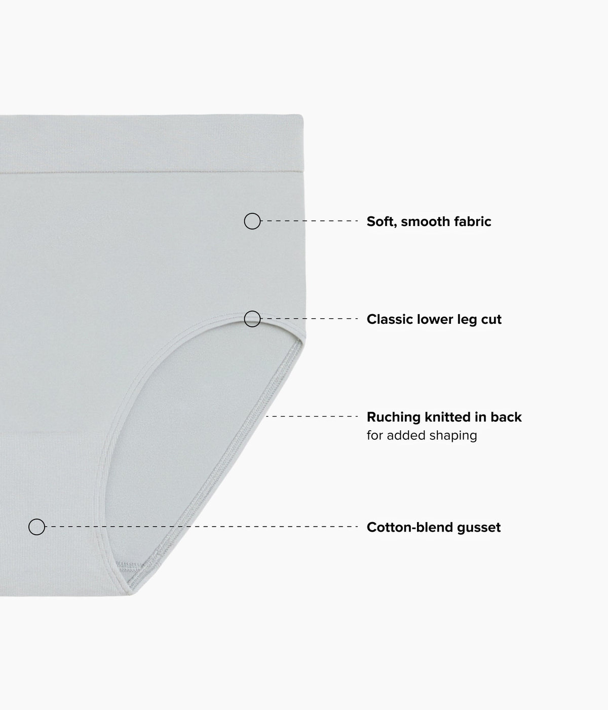 Wacoal Top Pick - B-Smooth® Seamless Brief - Belgian Block