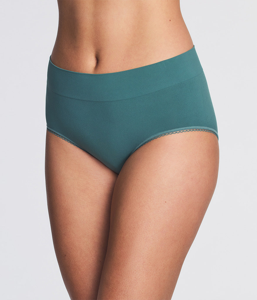 Wacoal Smart Buy - Feeling Flexible Brief - Silver Pine