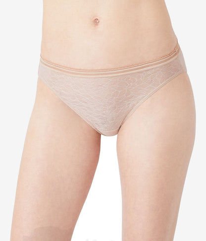 Wacoal Exclusive - Etched in Style Bikini - Au Natural