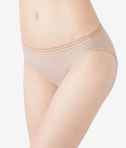 Wacoal Exclusive - Etched in Style Bikini - Au Natural