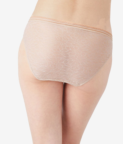 Wacoal Exclusive - Etched in Style Bikini - Au Natural