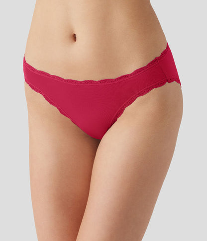 Wacoal Top Pick - Inspired Eyelet Bikini - Cerise